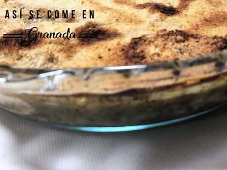 Carne de cocido gratinada