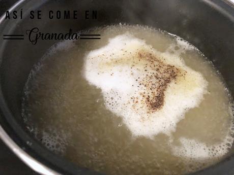 Carne de cocido gratinada