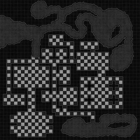 VTT Battle Maps: Witchcraft Caverns - 40x40, de PenguinComics