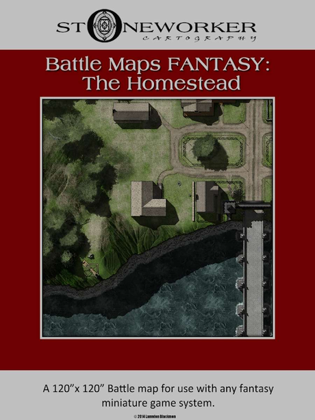 Battle Maps FANTASY: The Homestead, de Stoneworker Cartography
