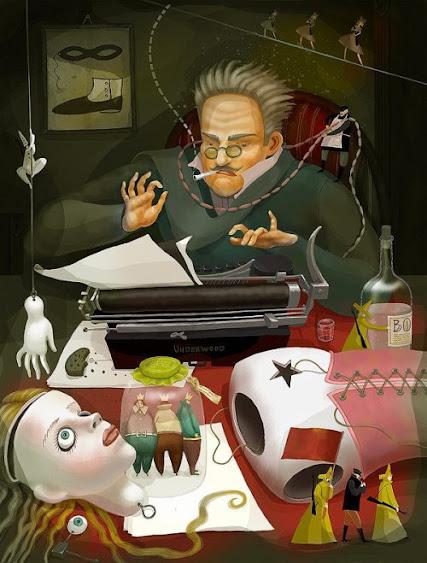 ES DOLOROSO ESTAR TRAS EL POEMA.