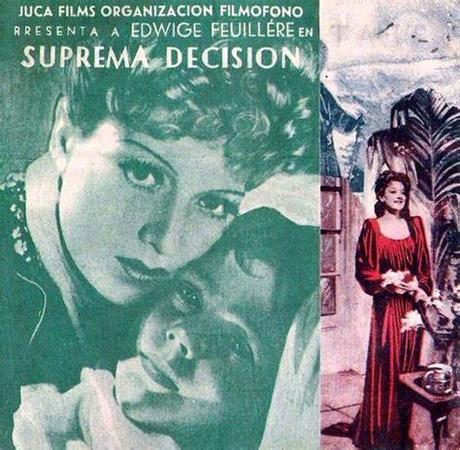 SUPREMA DECISIÓN (Sans lendemain) - Max Ophüls