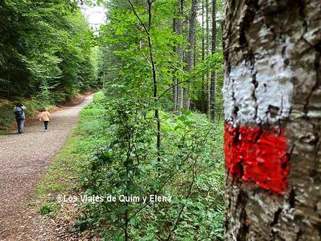 Sendero hacia la Cascada del Cubo