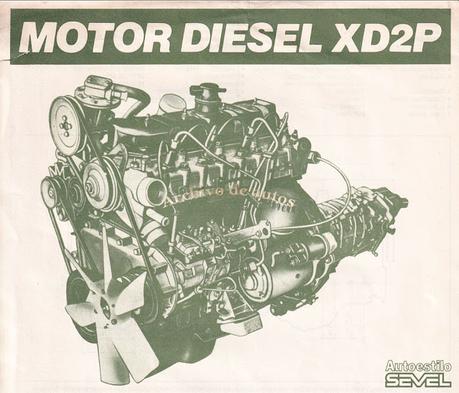 Motor Indenor XD2P fabricado por SEVEL Argentina a partir de 1984
