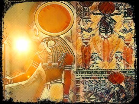 a, el dios del sol. El origen del culto solar en el Antiguo Egipto