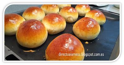 Bollos de mantequilla de Bilbao