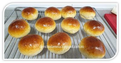 Bollos de mantequilla de Bilbao