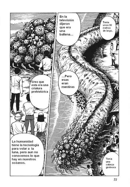 Reseña: La cosa que naufragó  en la costa de Junji Ito