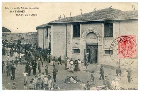 Santander: Plaza de toros.Libreria de M. Albira. Impresa por Hauser y Menet