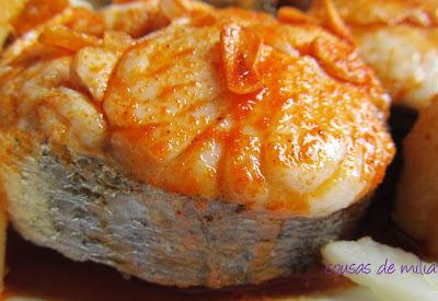 Merluza a la gallega Merluza a la gallega