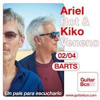 Ariel Rot & Kiko Veneno en Sala Barts