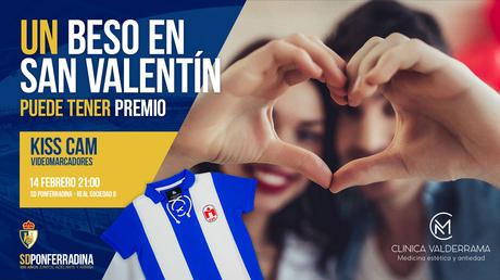 Una Kiss-Cam buscará los besos entre el público del próximo partido de la Ponferradina 14