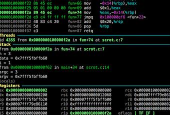 Panel de GDB: interfaz visual modular para GDB en Python - Paperblog
