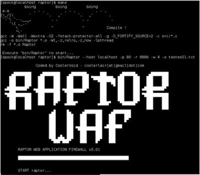 Pantalla 2 de Raptor WAF Pantalla 2 de Raptor WAF
