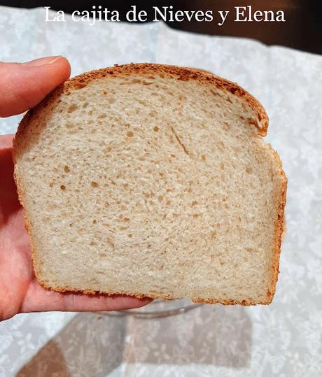 Pan de molde 100% masa madre