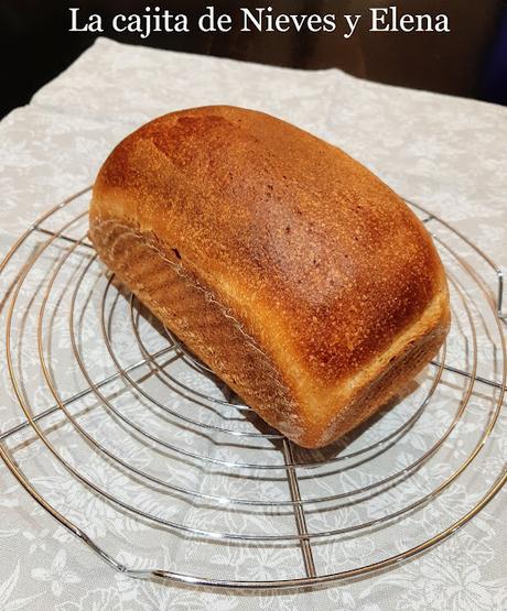 Pan de molde 100% masa madre