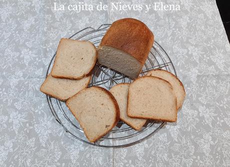Pan de molde 100% masa madre