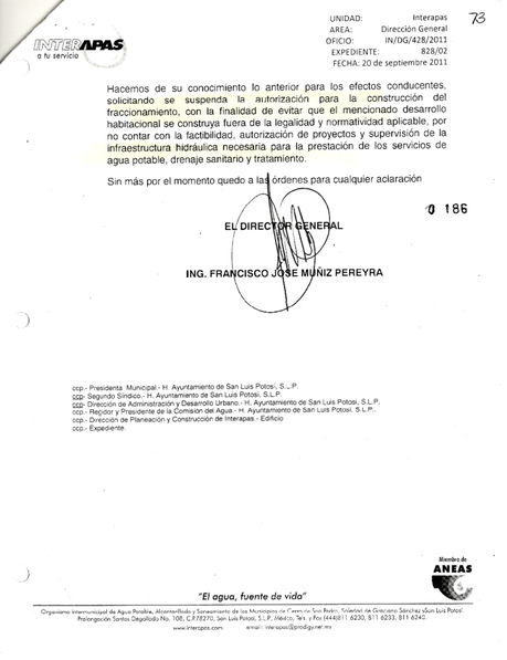 Fraccionamiento «La Vista» lleva 15 años sin pagar el agua