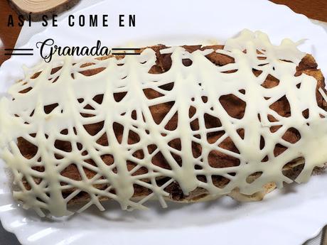 Tronco de tiramisú sin gluten y sin horno