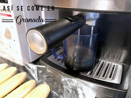 Tronco de tiramisú sin gluten y sin horno