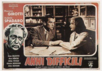 AÑOS DIFÍCILES/ ANNI DIFFICILI - Luigi Zampa