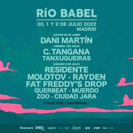 Festival Río Babel 2022 amplia su cartel