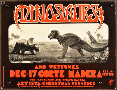 Los posters mesozoicos de The Dinosaurs