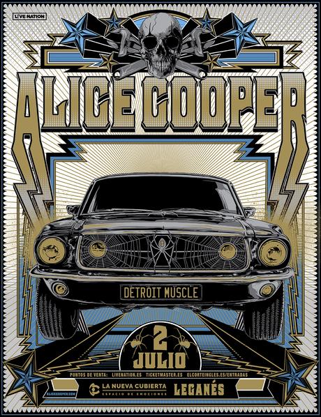 Alice Cooper: concierto en Leganés el 2 de julio de 2022