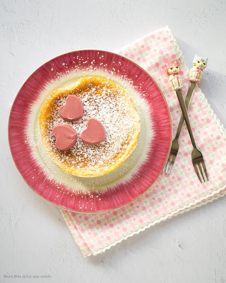 Tarta de mascarpone y vainilla para dos