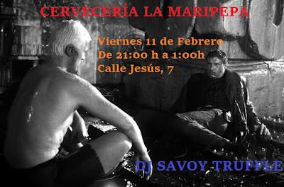 Pinchada mítica y sideral con vinilos de Dj Savoy Truffle en La Maripepa.