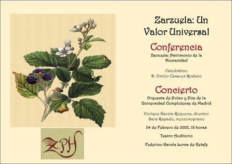 Zarzuela. Un valor universal