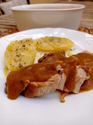 Solomillo en salsa - Receta express Solomillo en salsa - Receta express