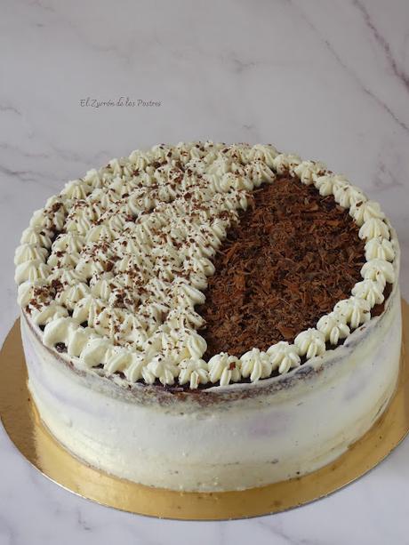 Tarta sin azúcar Cacao Arándanos y Queso Tarta sin azúcar Cacao Arándanos y Queso