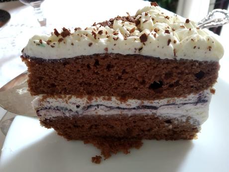 Tarta sin azúcar Cacao Arándanos y Queso Tarta sin azúcar Cacao Arándanos y Queso