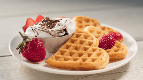 Gofres con forma de LEGO para construir un desayuno especial Gofres con forma de LEGO para construir un desayuno especial