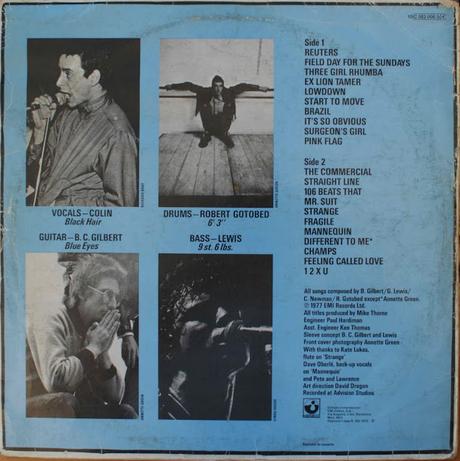 Wire -Pink flag Lp 1978