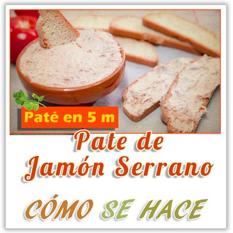 PATÉ CASERO EN 5 MINUTOS