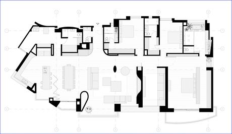 Vivienda del plano curvo, Bogotá, Colombia / (AR-AR) Martínez Arquitectura + Fiallo Atelier Layout1