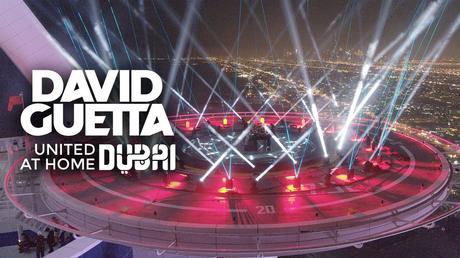David Guetta recibió el año con una sesión de música en streaming desde el Louvre de Abu Dhabi