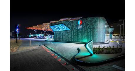 La estación de servicio del futuro se presentó en la Expo 2020 de Dubai