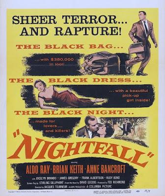 AL CAER LA NOCHE (NIGHTFALL) (USA, 1956) Intriga, Negro, Policíaco AL CAER LA NOCHE (NIGHTFALL) (USA, 1956) Intriga, Negro, Policíaco