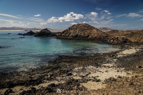 Calita mirando a Fuerteventura