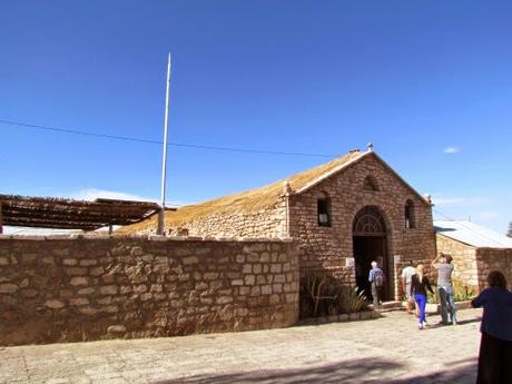 Pueblo atacameño de Toconao. Desierto de Atacama. Chile
