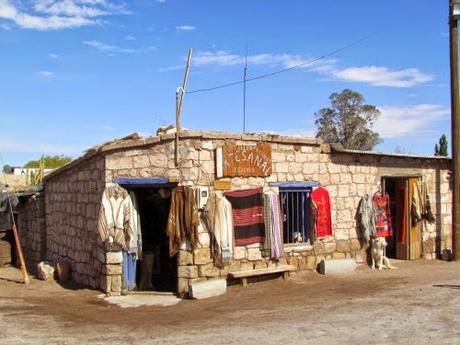 Pueblo atacameño de Toconao. Desierto de Atacama. Chile