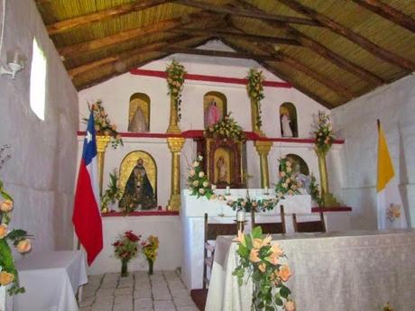 Pueblo atacameño de Toconao. Desierto de Atacama. Chile