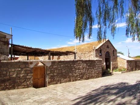 Pueblo atacameño de Toconao. Desierto de Atacama. Chile