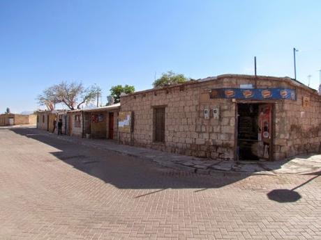 Pueblo atacameño de Toconao. Desierto de Atacama. Chile