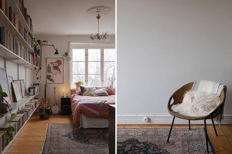 delikatissen vintage interiors vintage decor vintage tiny scandi apartment scandi vintage estilo escandinavo decoración vintage decoración pisos pequeños decoración escandinava  