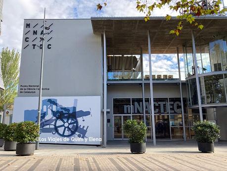 Entrada al Museo de la Ciencia de Terrassa