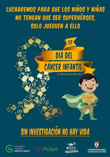 «SIN INVESTIGACIÓN NO HAY VIDA», LEMA DE LA CAMPAÑA CON MOTIVO DEL 15F: DÍA DEL CÁNCER INFANTIL